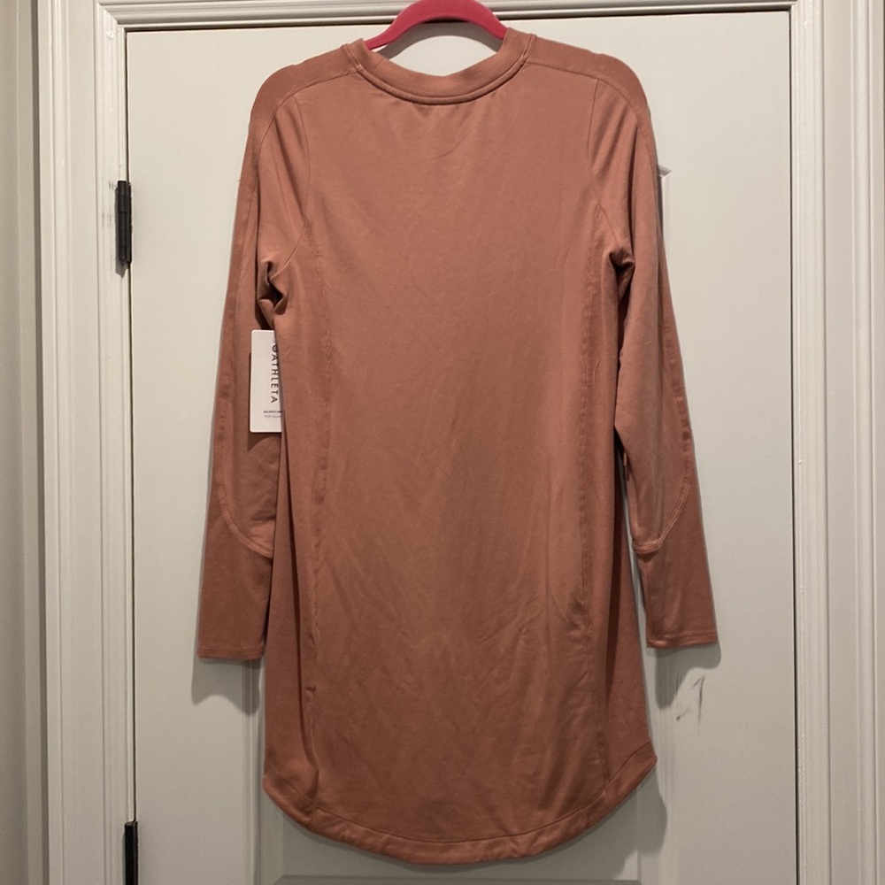 Athleta Womens Long Sleeve Dress Size Small P - Picture 6 of 8